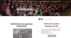 Desktop Screenshot of okcharacter.org